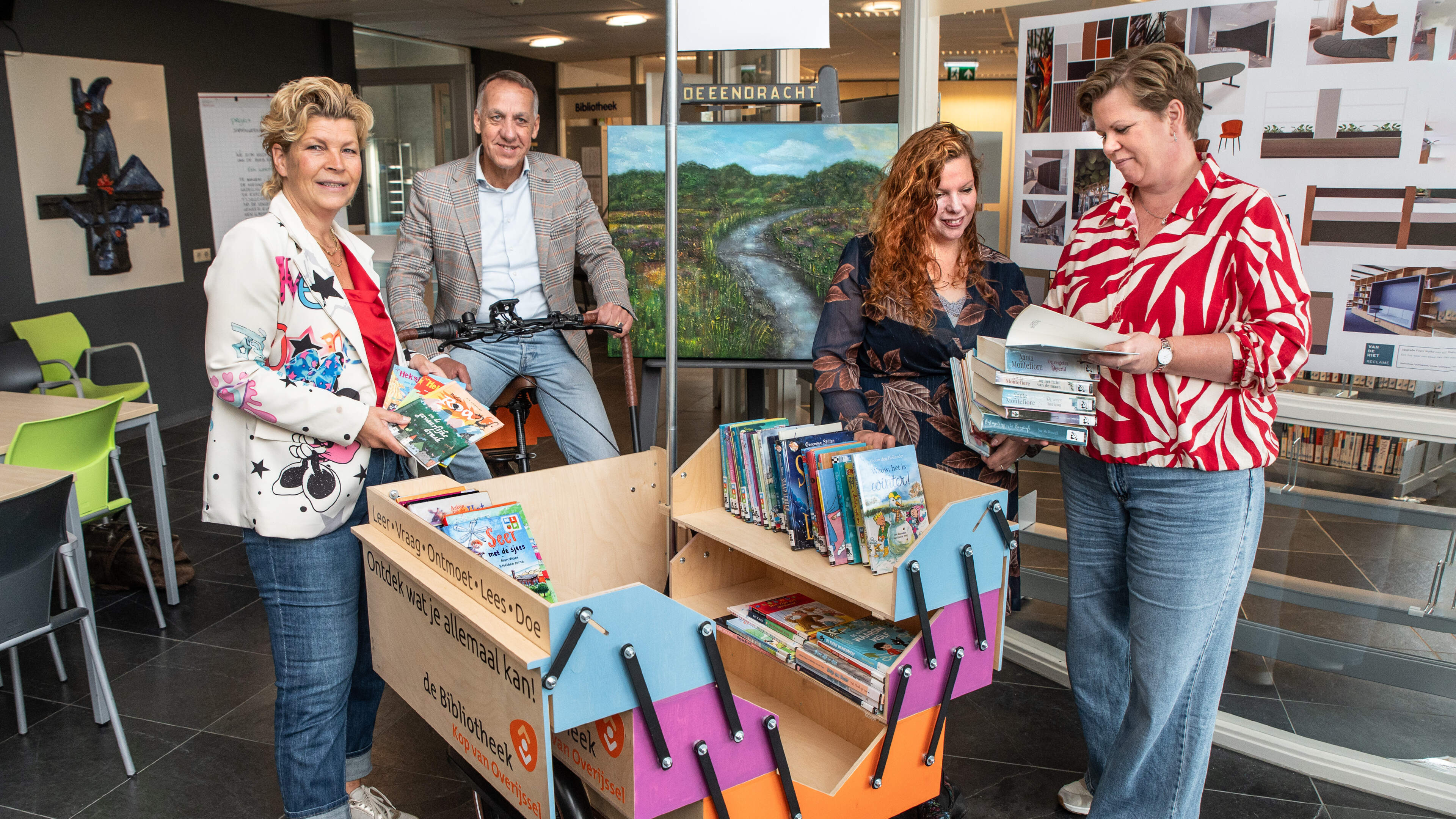 Giethoorn krijgt een eigen ’warme huiskamer’. Kulturhus en bibliotheek slaan handen ineen