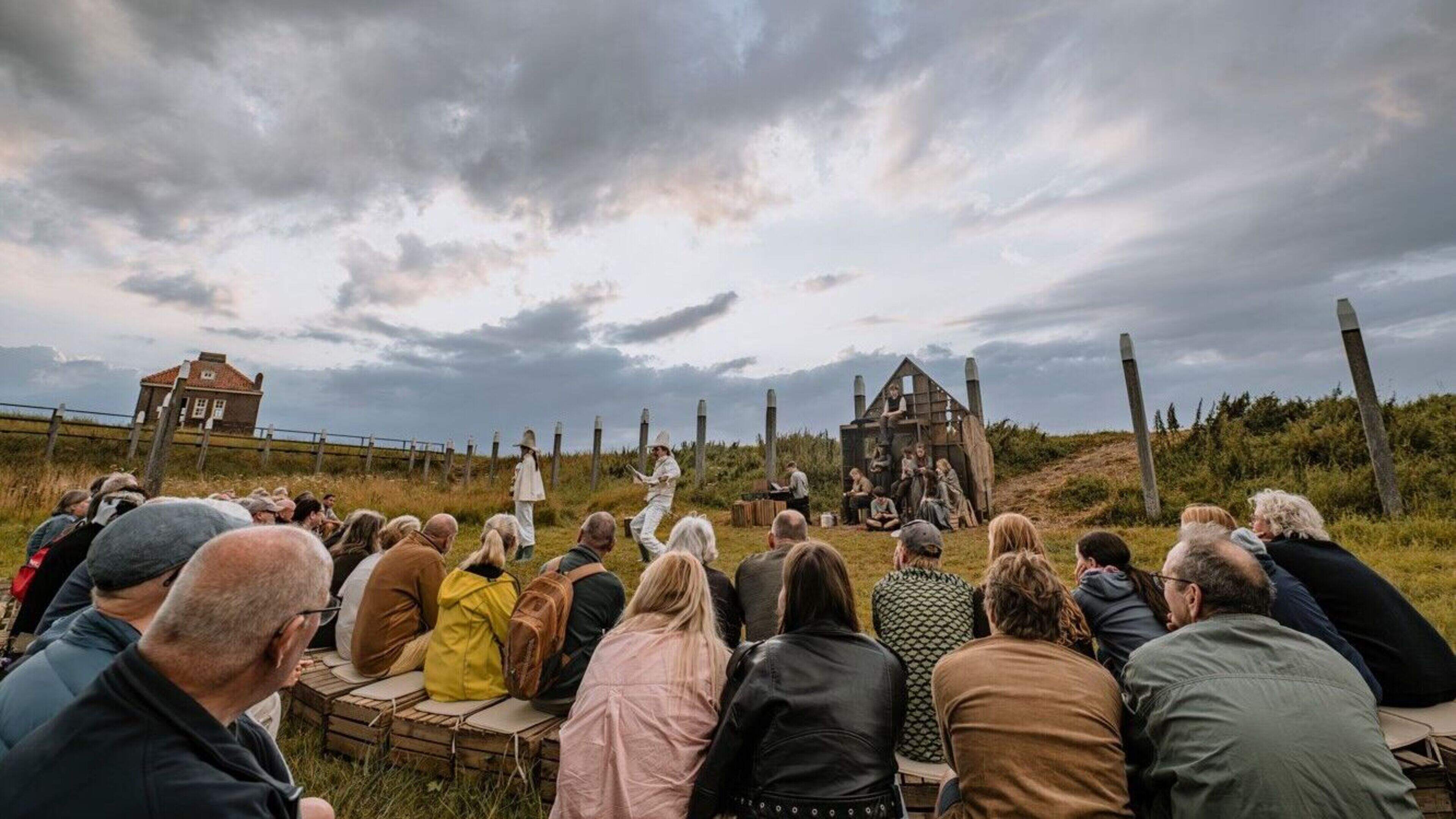 Compagnie Dakar speelt nieuwe locatietheatervoorstelling ’Schipbreuk op Schokland’