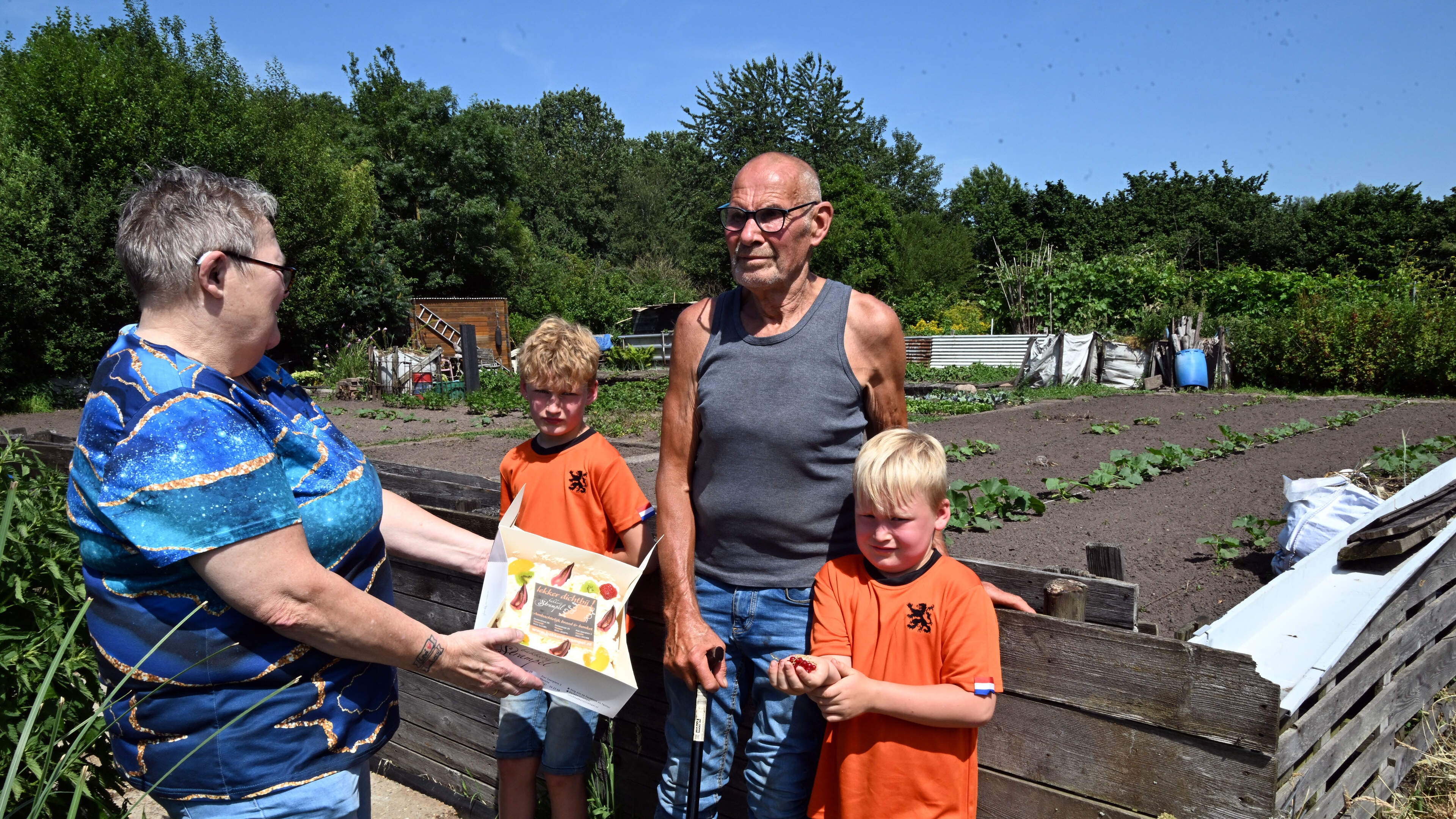 Taart van de Week voor ’volkstuinder in hart en nieren’: Cees de Haan