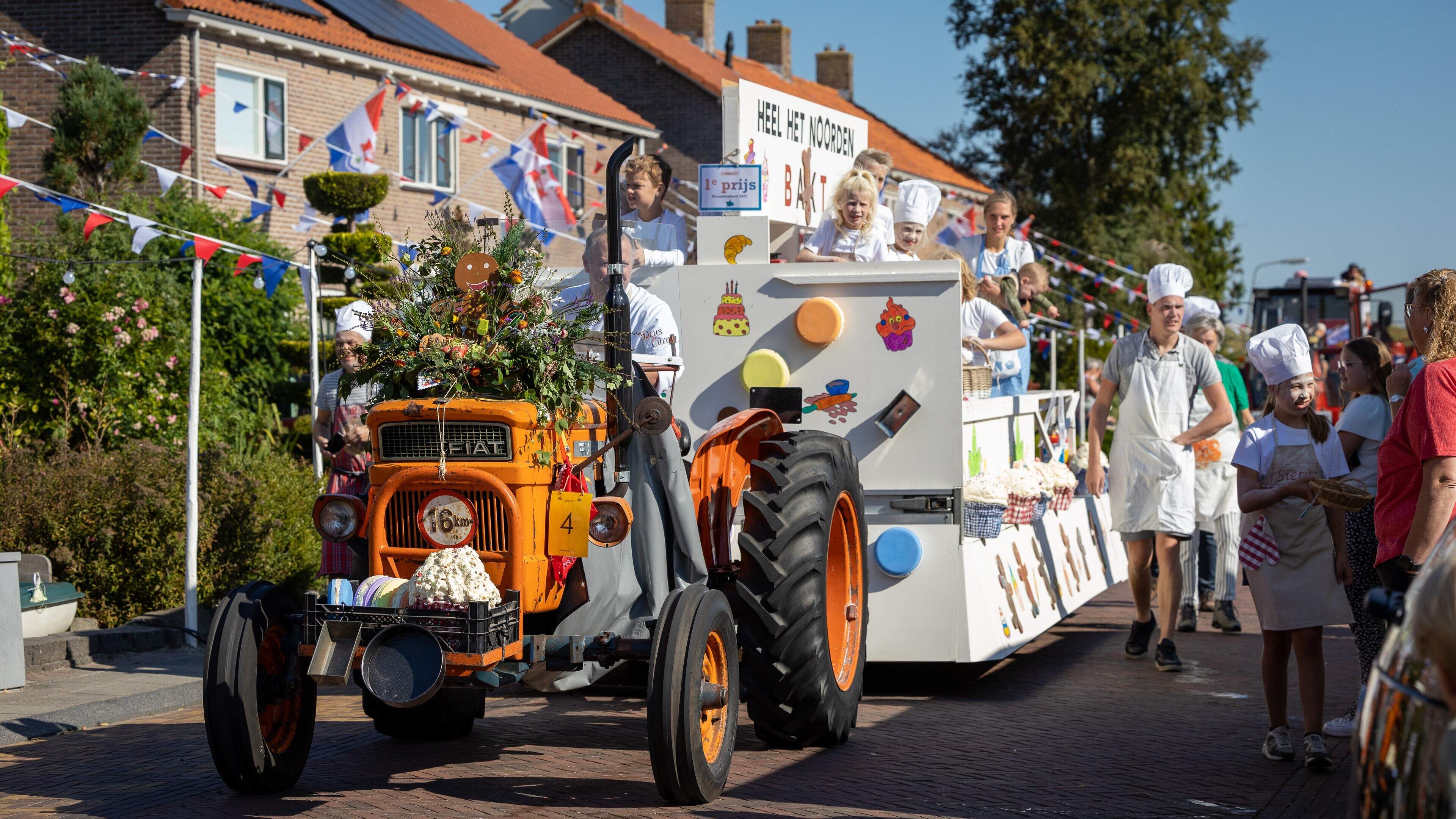 Grote dorpsreünie van Kuinre