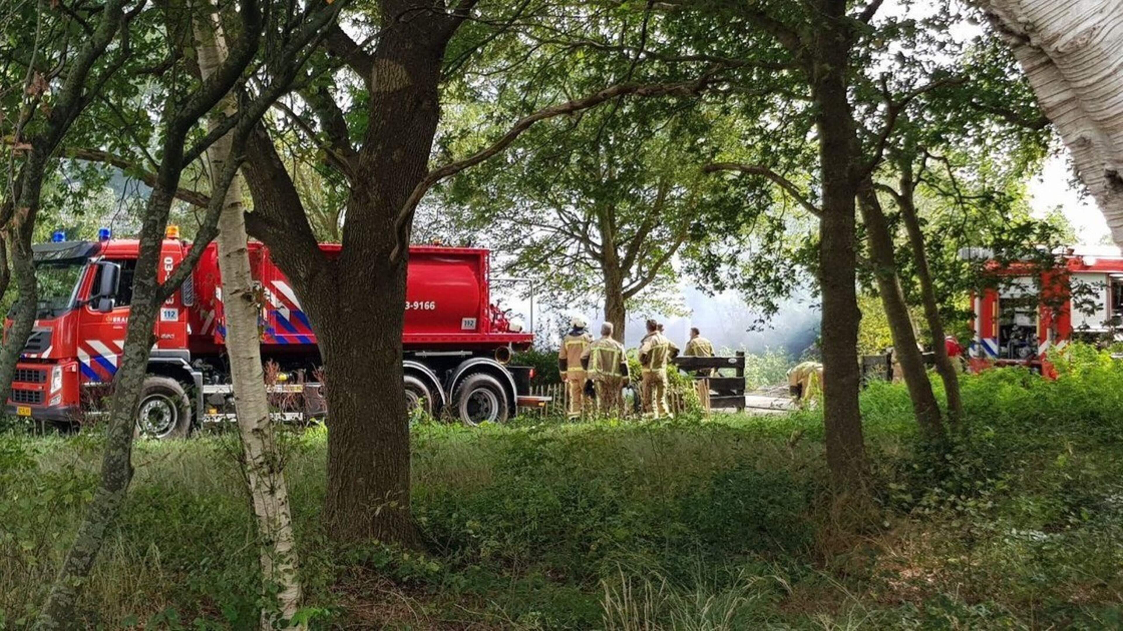 Fikse woningbrand in Wapserveen