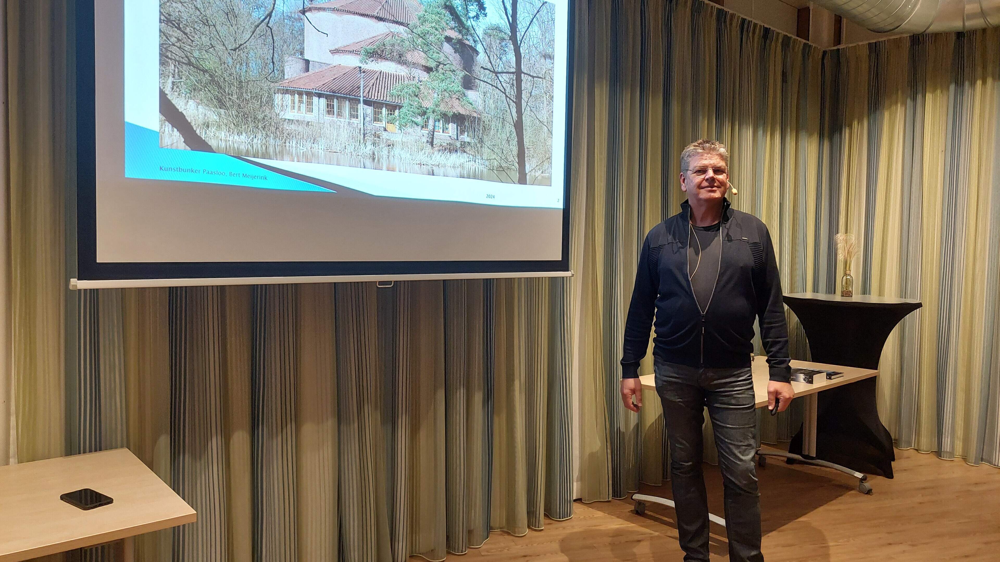 Lezing over Kunstbunker bij Paasloo wordt wegens succes geprolongeerd