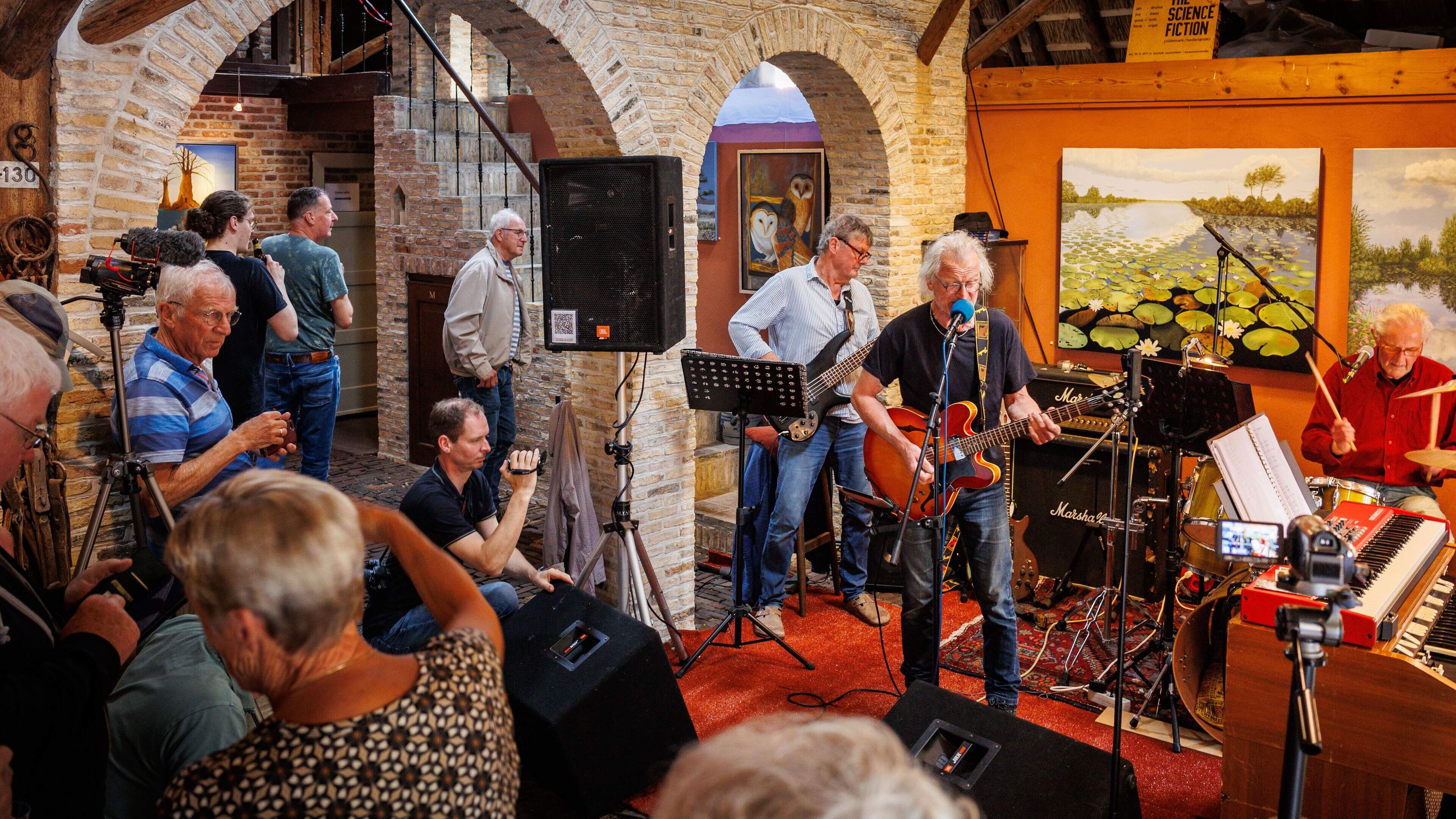Steenwijkerlandse band uit de jaren zestig komt nog één keer samen. Vier vrienden houden reünieconce