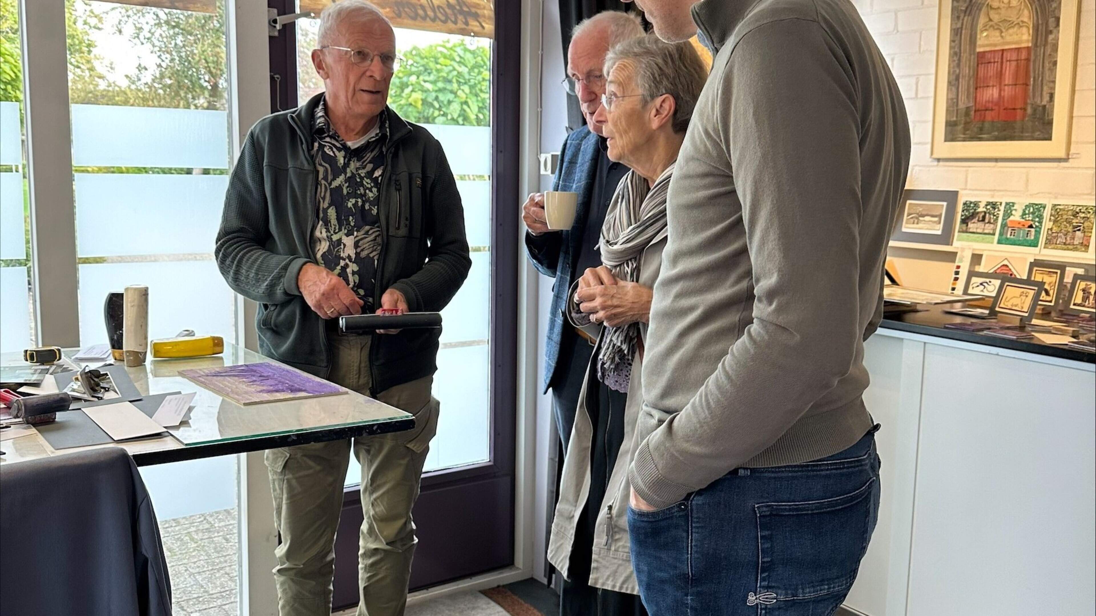 Mini-expo’s en overzichtstentoonstelling in Kulturhus tijdens Atelierroute Weerribben-Wieden