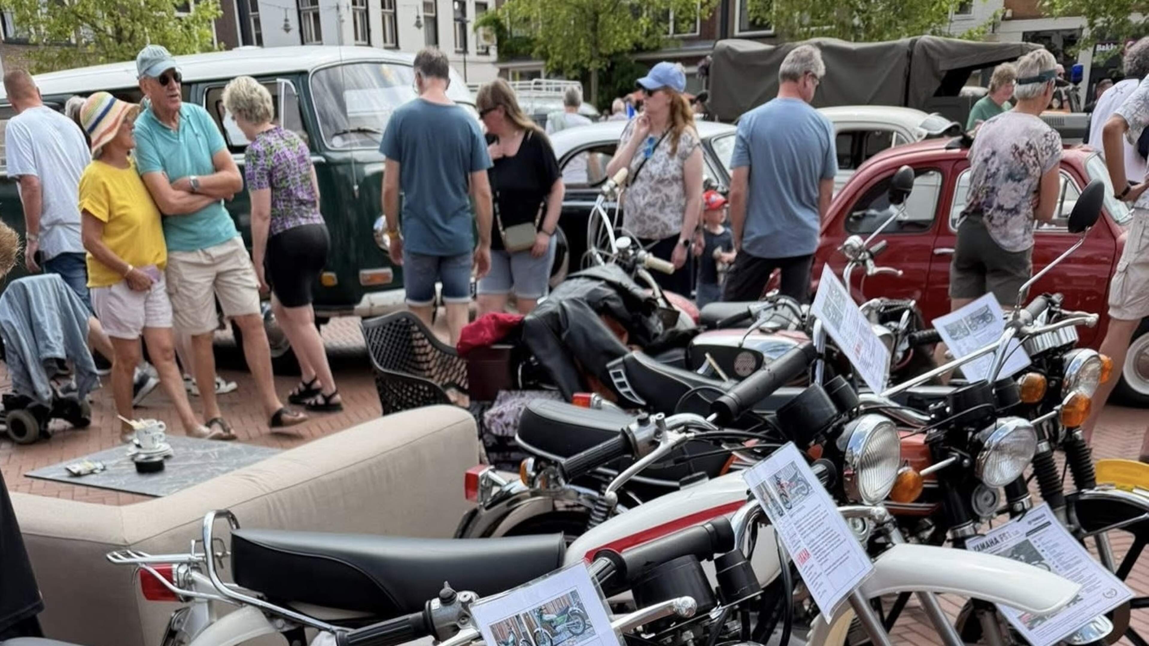 Klassieke brommers gezocht voor Vestingfeest Brommers Kieken